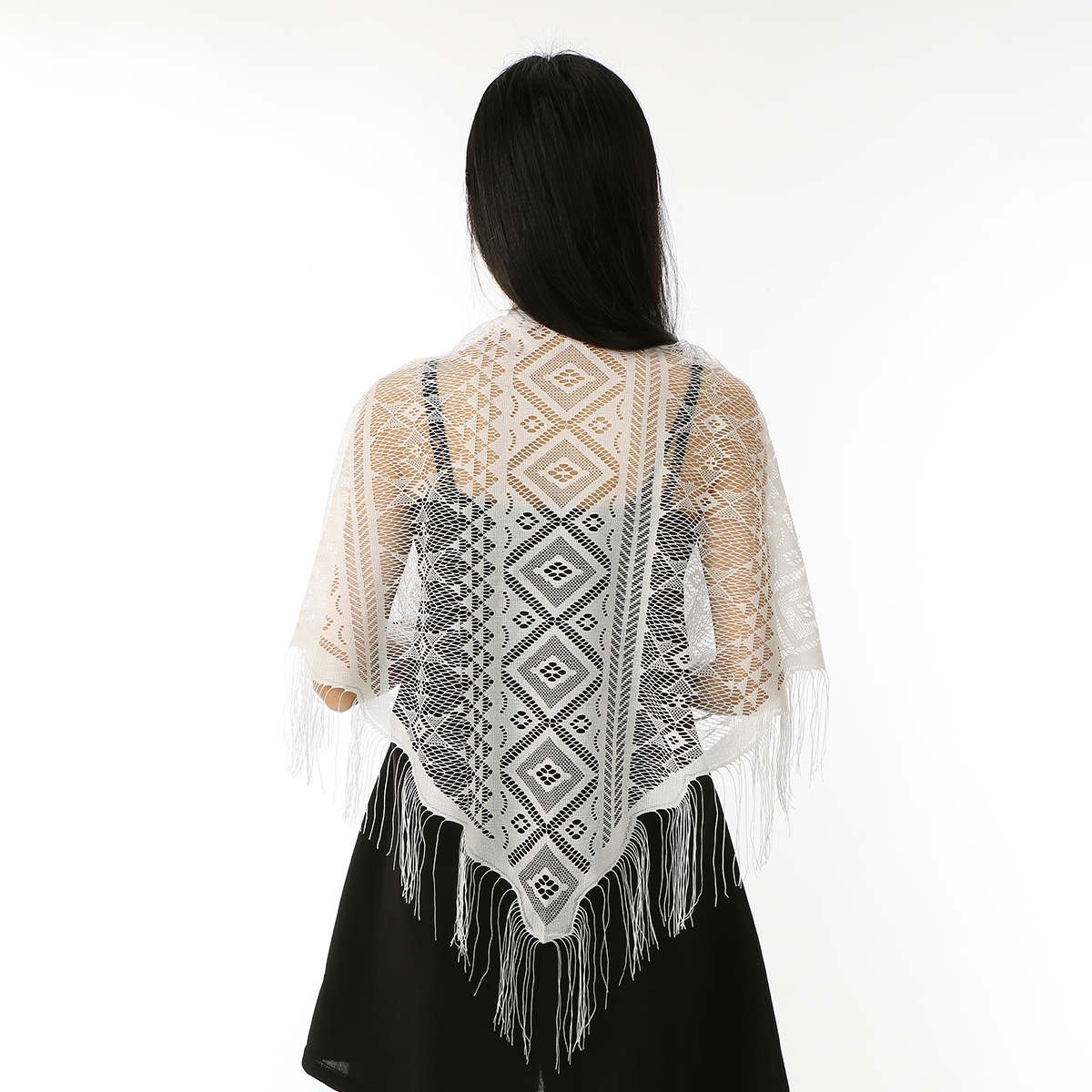 Fashion Lace Embroidery Triang - Embroidery Hijab avis et prix