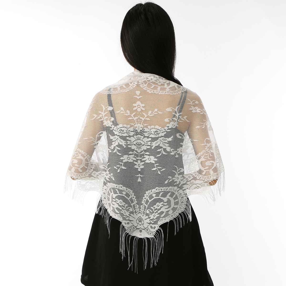 Fashion Lace Embroidery Triang - Embroidery Hijab avis et prix