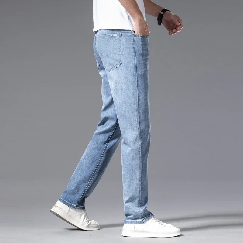 2026 Men's New Straight Casual - Embroidery On Jeans avis et prix