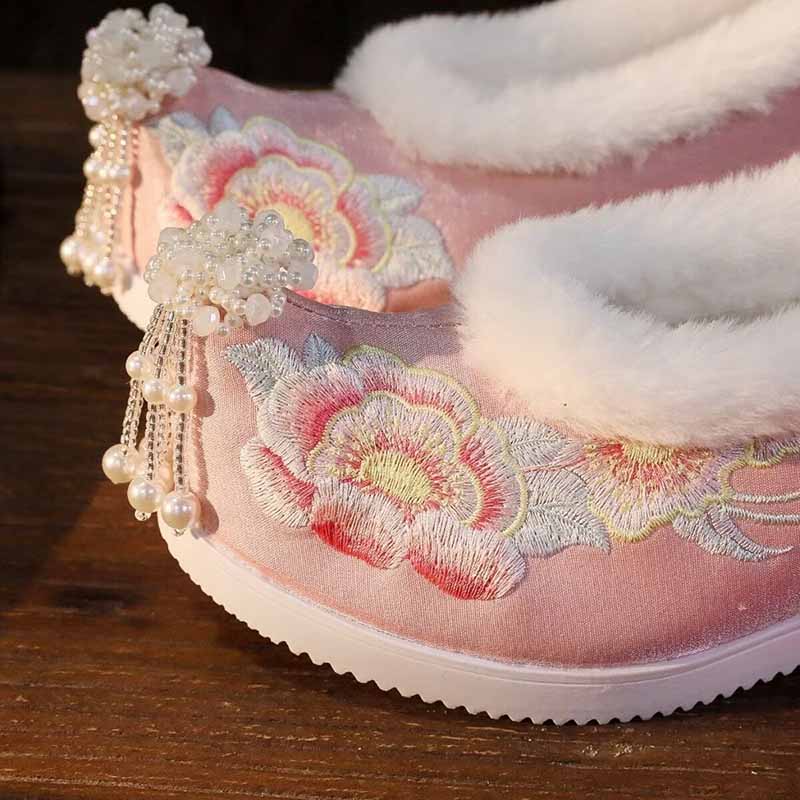 Women`s Plus Size 41# Hanfu Em - Embroidery Shoes avis et prix