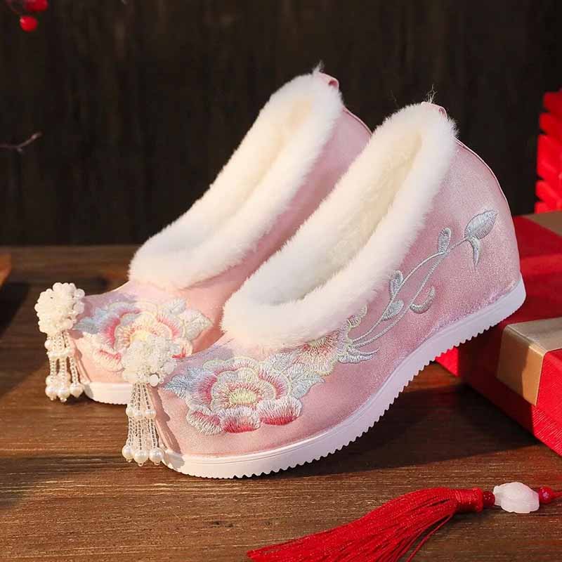Women`s Plus Size 41# Hanfu Em - Embroidery Shoes avis et prix