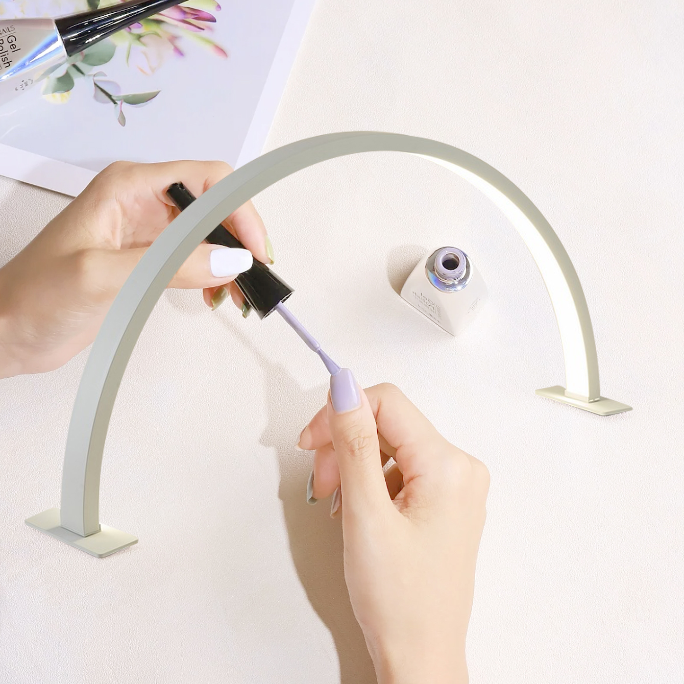 Nail lamp LED office embroider - Embroidery Service avis et prix
