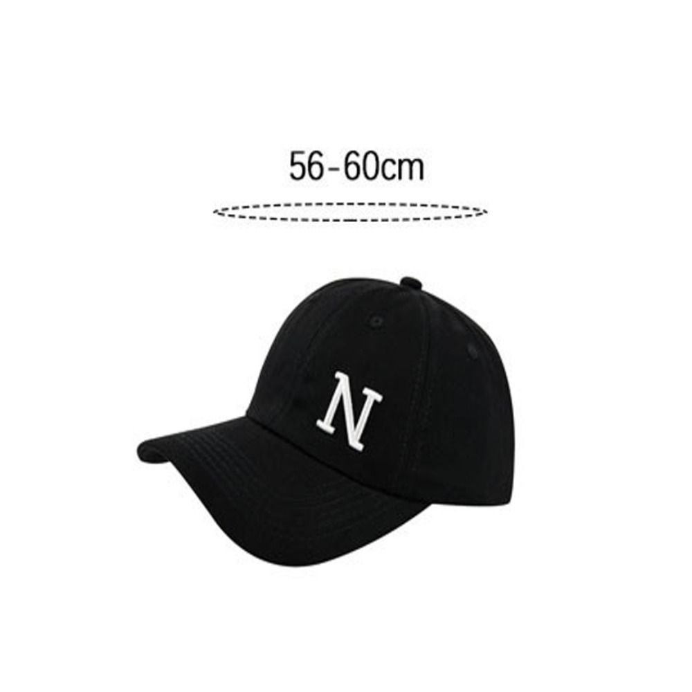 Casual N Letter Embroidery Bas - Embroidery Letter N avis et prix