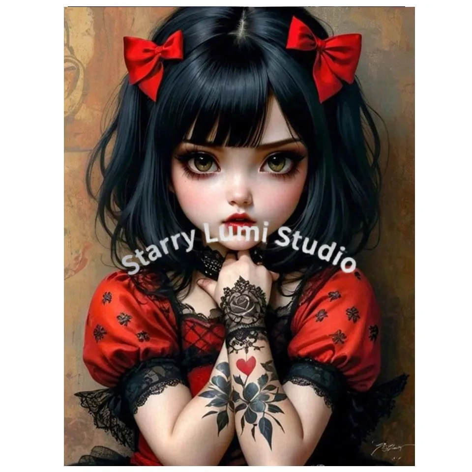 5D Diamond Painting Kit Gothic - Embroidery Gothic avis et prix