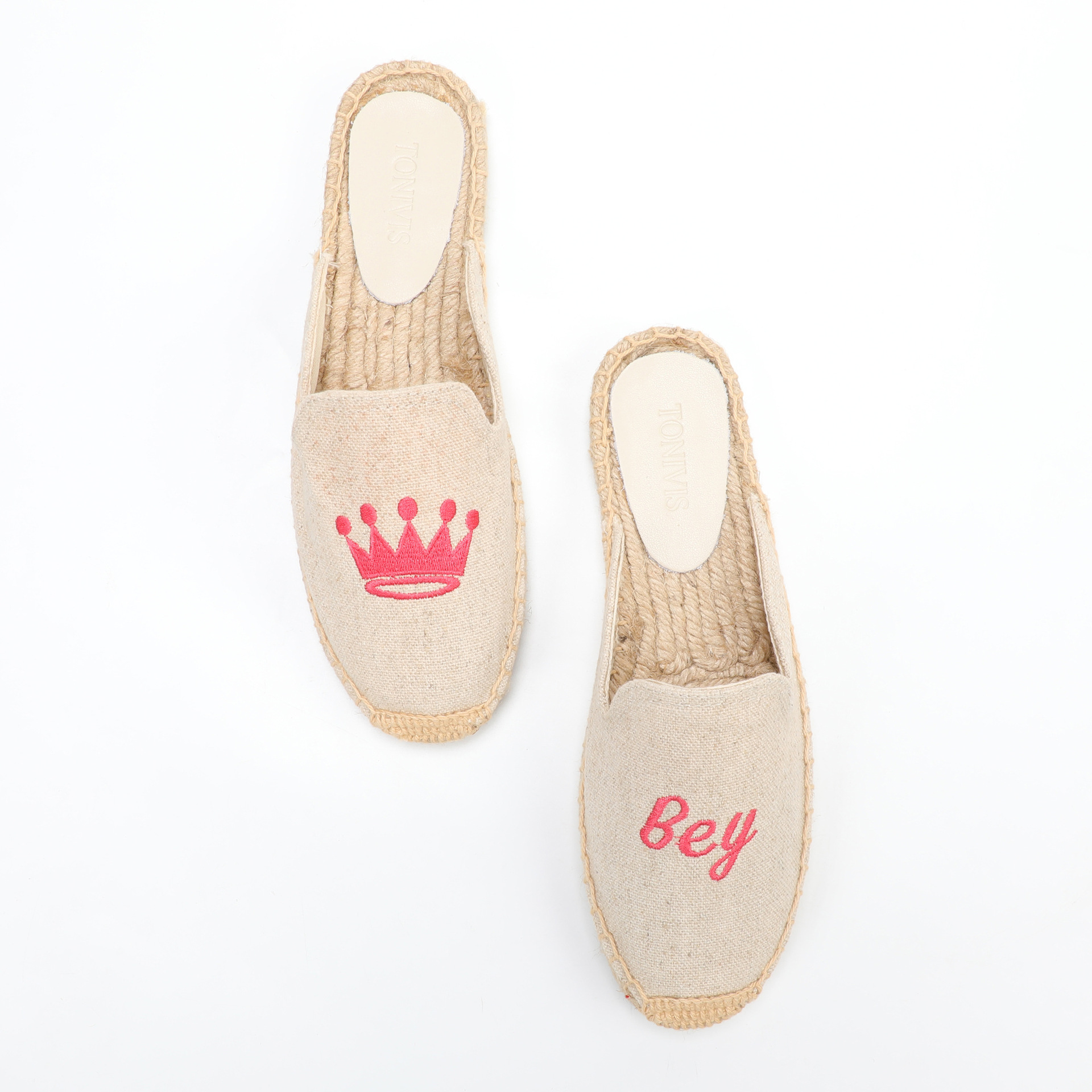 Women Floral Embroidered Espad - Embroidery Shoes avis et prix
