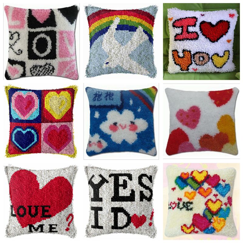 Rainbow Love Series Latch Hook - Embroidery Job avis et prix
