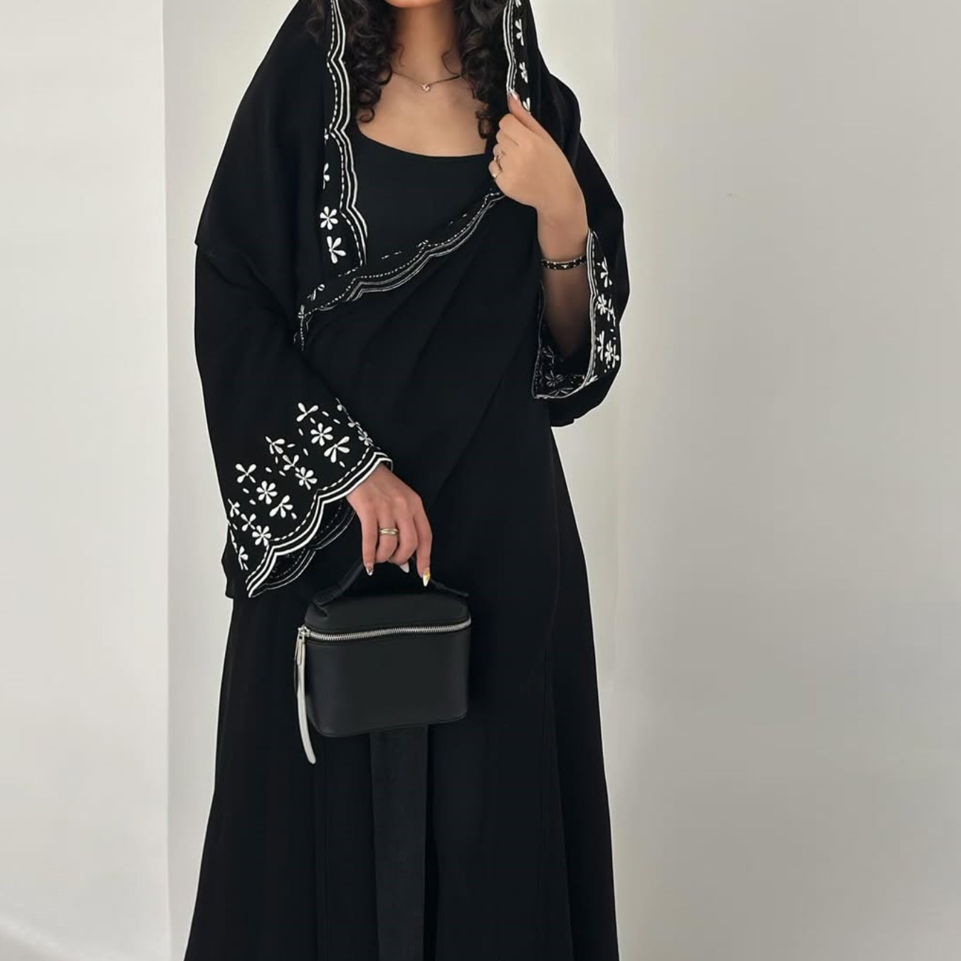 Ramadan Embroidery Cardigan Mo - Embroidery Hijab avis et prix