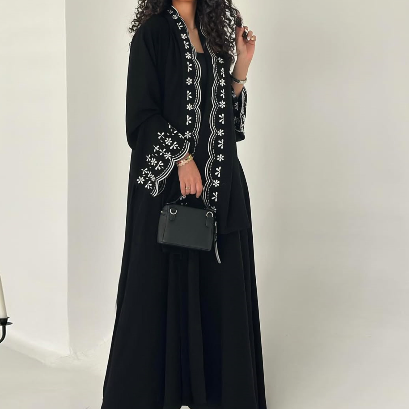 Ramadan Embroidery Cardigan Mo - Embroidery Hijab avis et prix