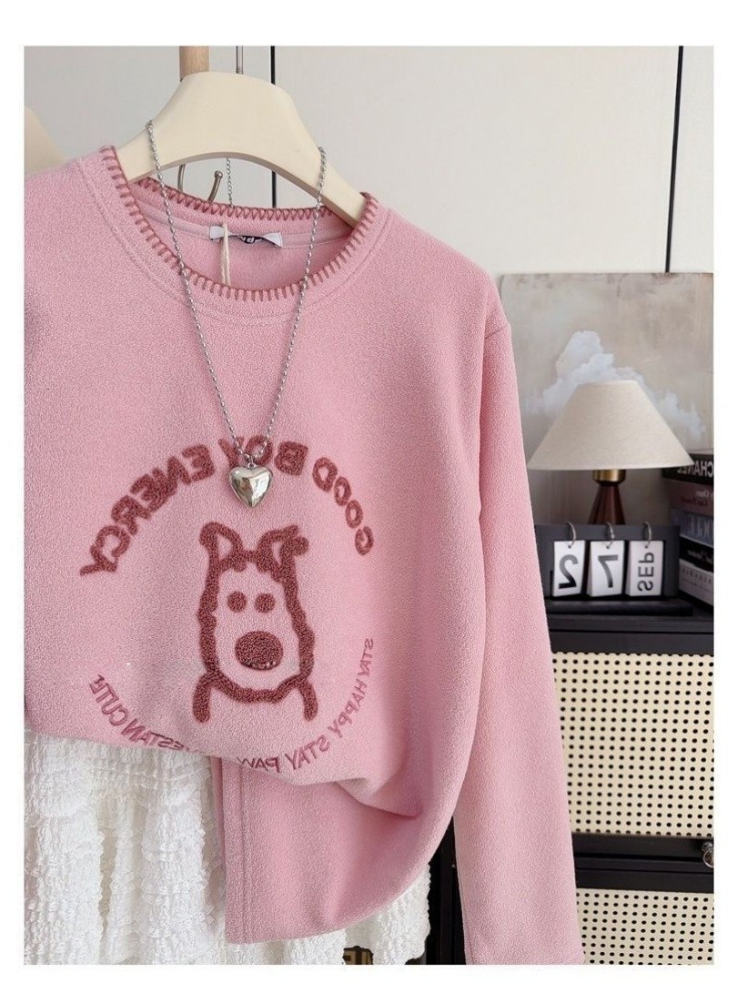 Korean Cartoon Letter Embroide - Embroidery Letter N avis et prix