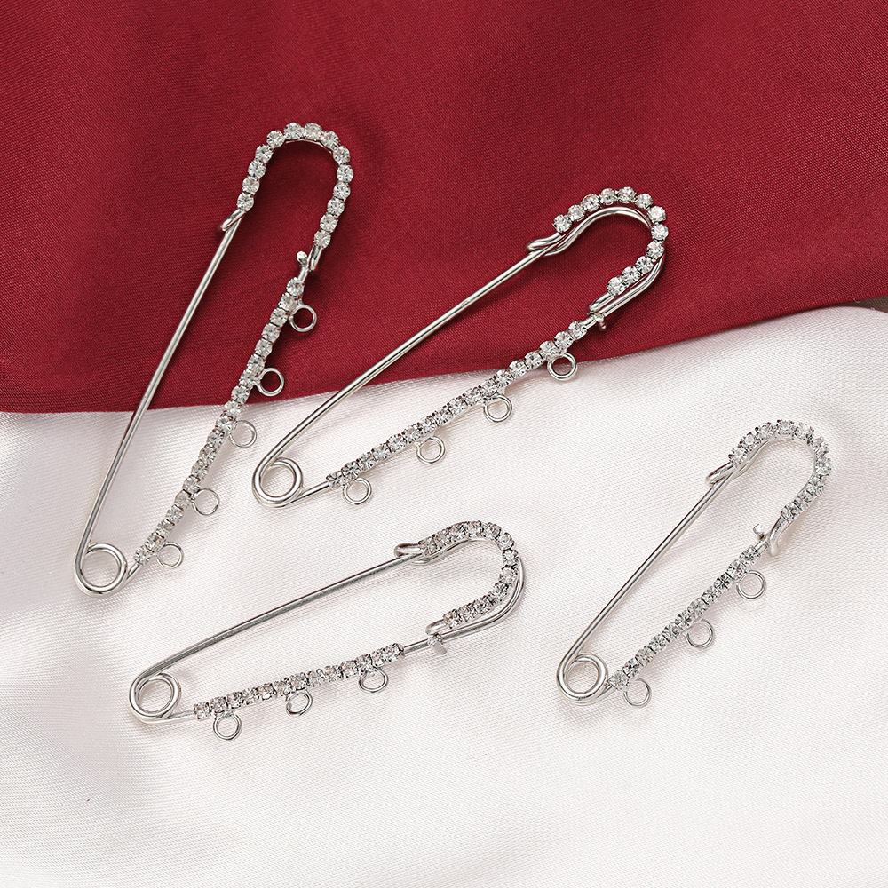 5pcs Rhinestone Charms Safety  - Embroidery Simple avis et prix
