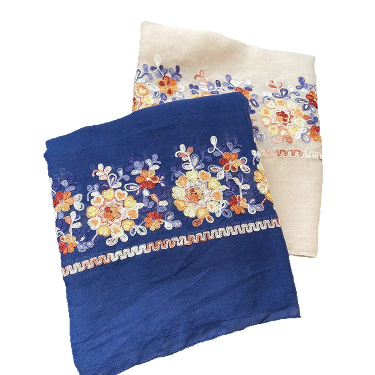 2025 New Soft Cotton Hijab Sca - Embroidery Hijab avis et prix
