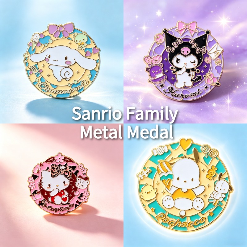 Sanrio Enamel Brooch Hello Kit - Embroidery Textile avis et prix