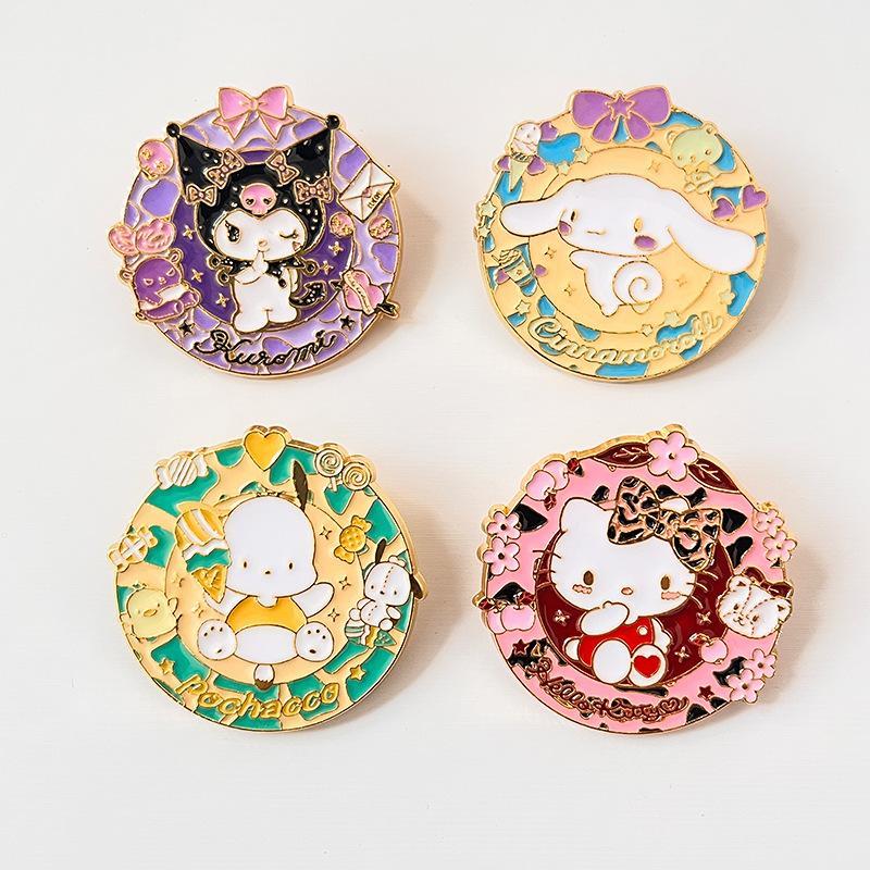 Sanrio Enamel Brooch Hello Kit - Embroidery Textile avis et prix