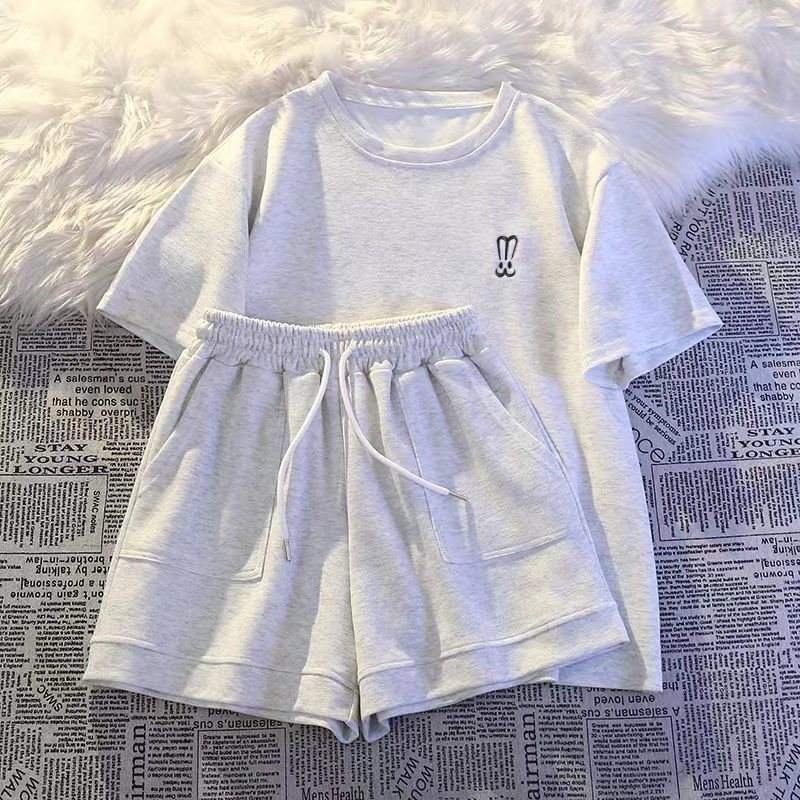Women Short Sleeve Shorts Spor - Embroidery Uniform avis et prix