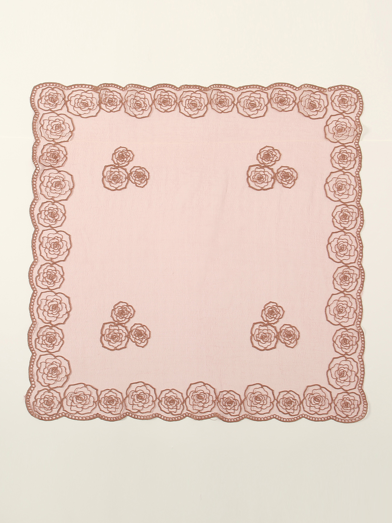 80*80cm Lace Square Bandanas S - Embroidery Hijab avis et prix