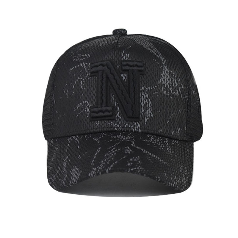 N Embroidery Baseball Casquatt - Embroidery Letter N avis et prix