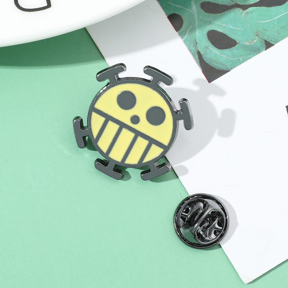 One Piece Brooch Anime Cartoon - Embroidery Illustration avis et prix