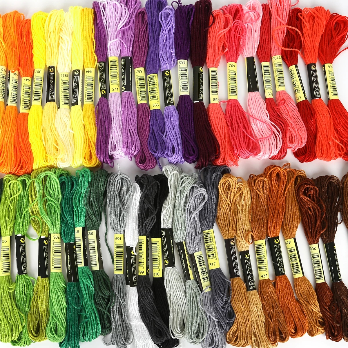 8/12/24/36Pcs Multicolor Simil - Dmc Floss Set avis et prix