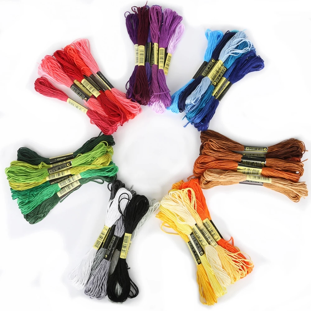 8/12/24/36Pcs Multicolor Simil - Dmc Floss Set avis et prix