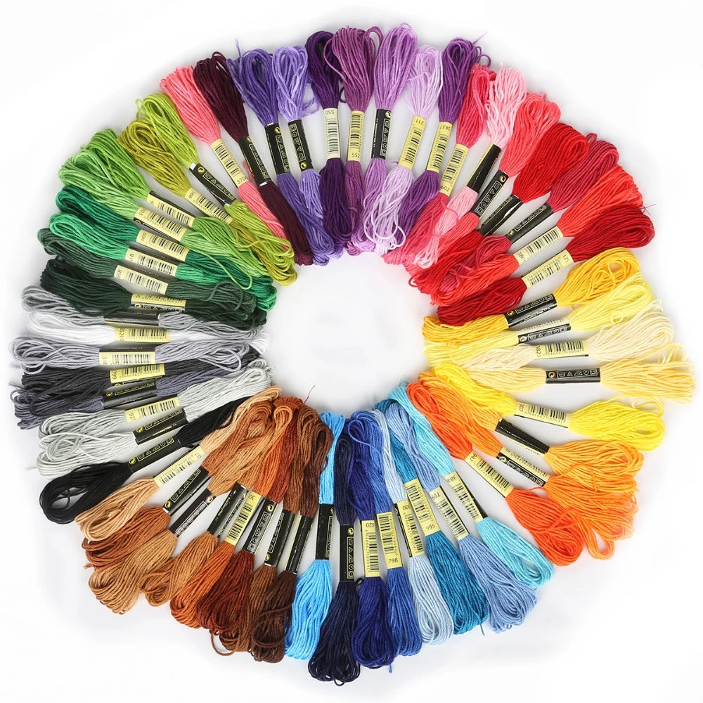 8/12/24/36Pcs Multicolor Simil - Dmc Floss Set avis et prix