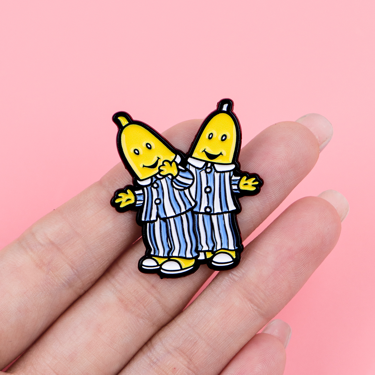 Funny Pajama Banana Man Enamel - Embroidery Textile avis et prix