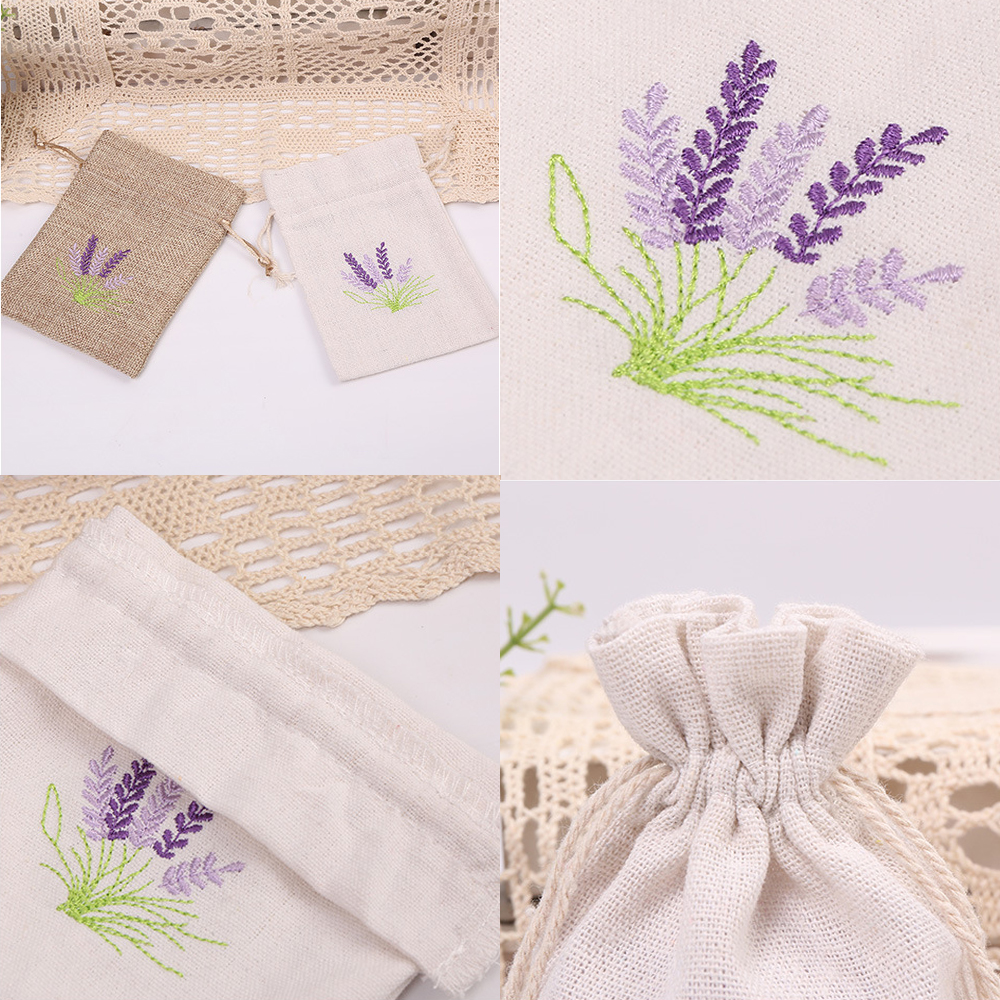 10pcs Lavender Pouches Dry Flo - Embroidery House avis et prix