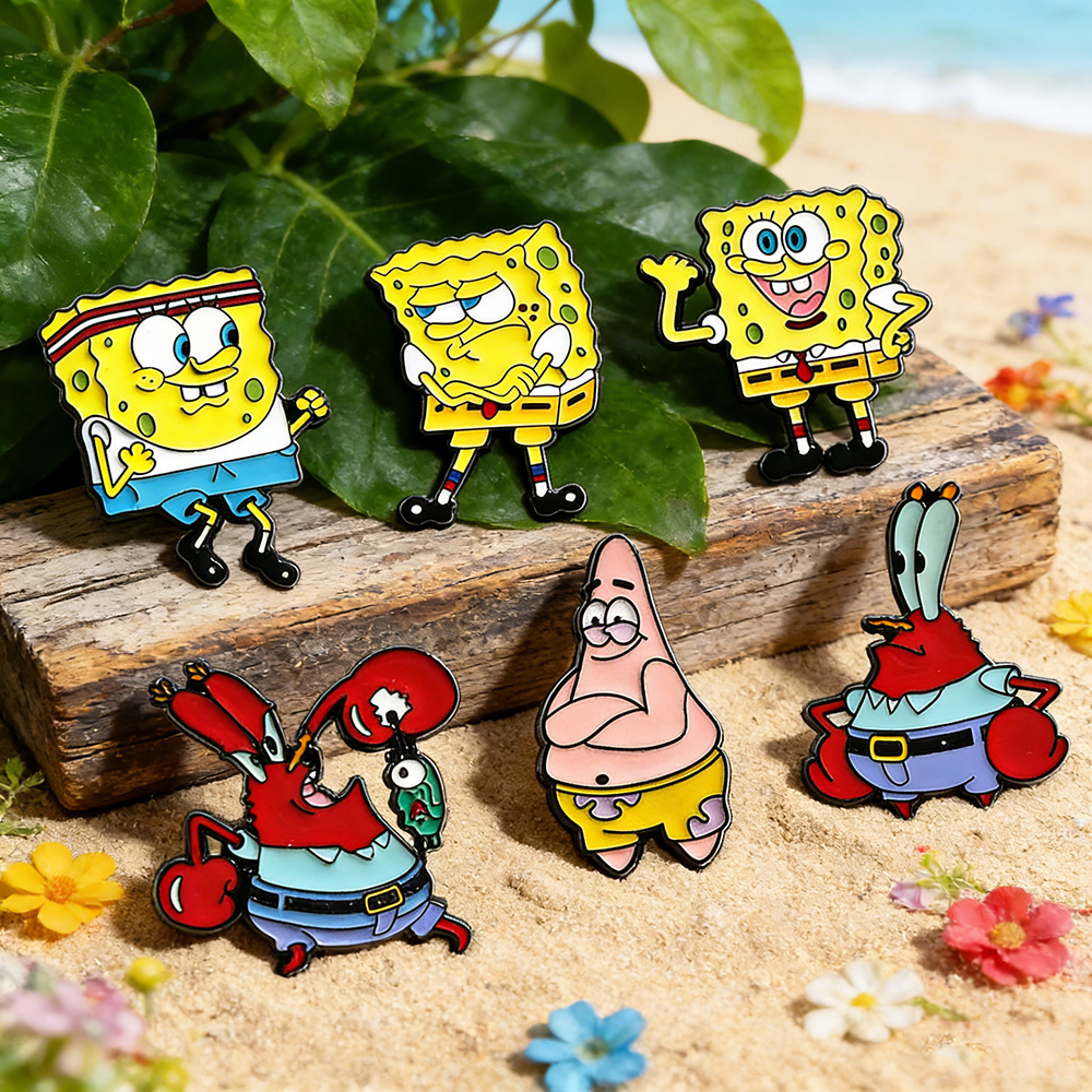 6 Pcs SpongeBob SquarePants An - Embroidery Textile avis et prix