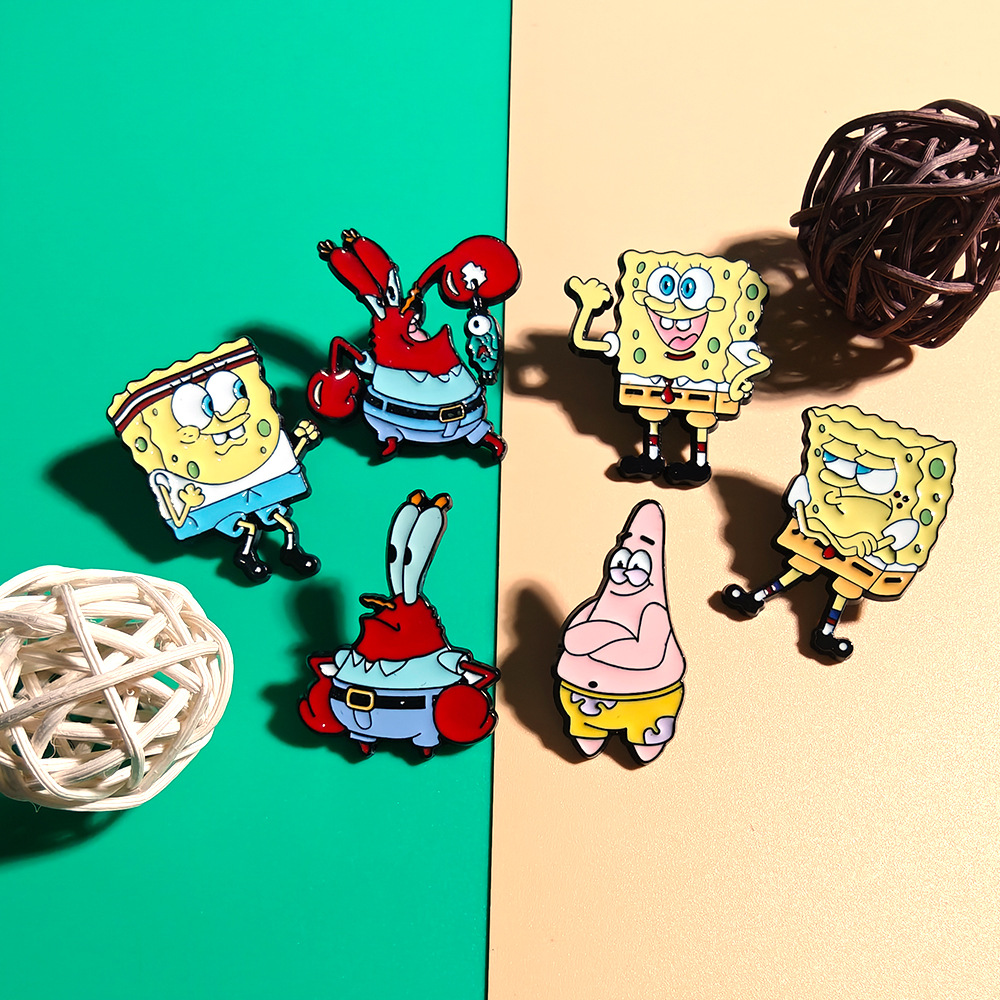 6 Pcs SpongeBob SquarePants An - Embroidery Textile avis et prix
