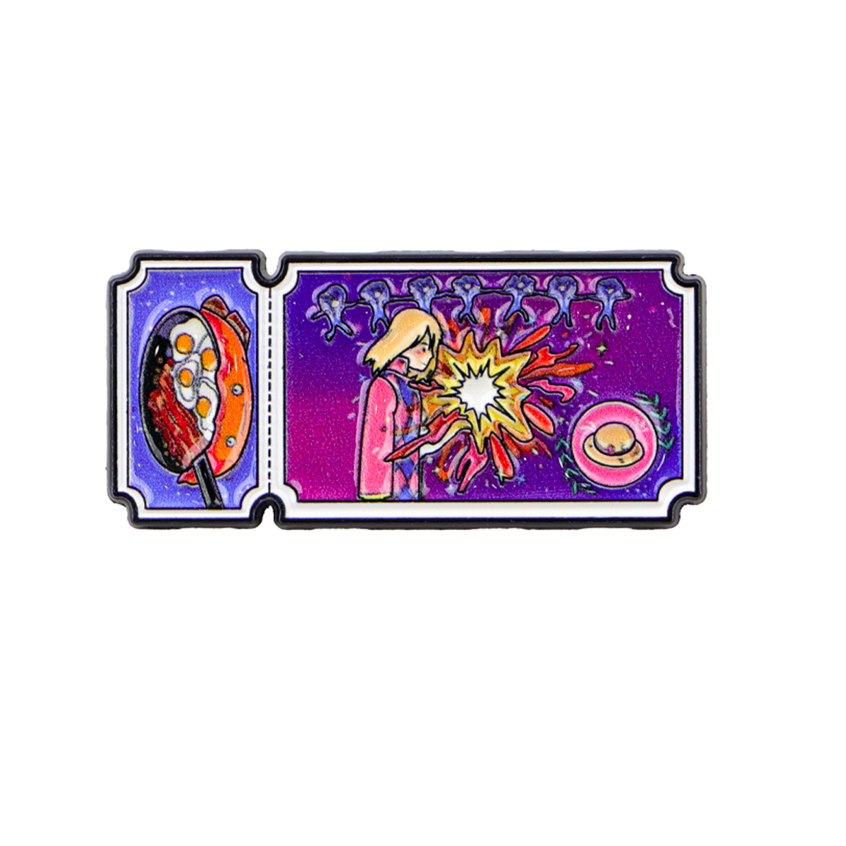 Anime Movie Enamel Pin Cartoon - Embroidery Illustration avis et prix