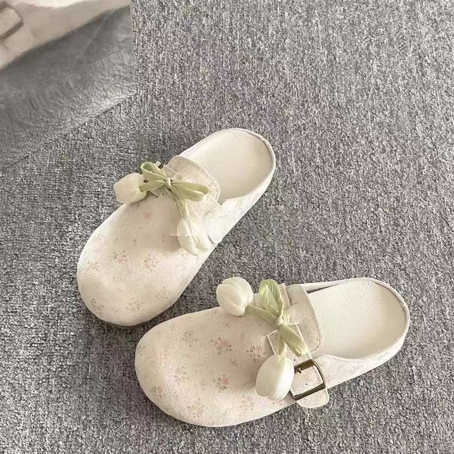 2026 New Arrival Women's Slip- - Embroidery Shoes avis et prix