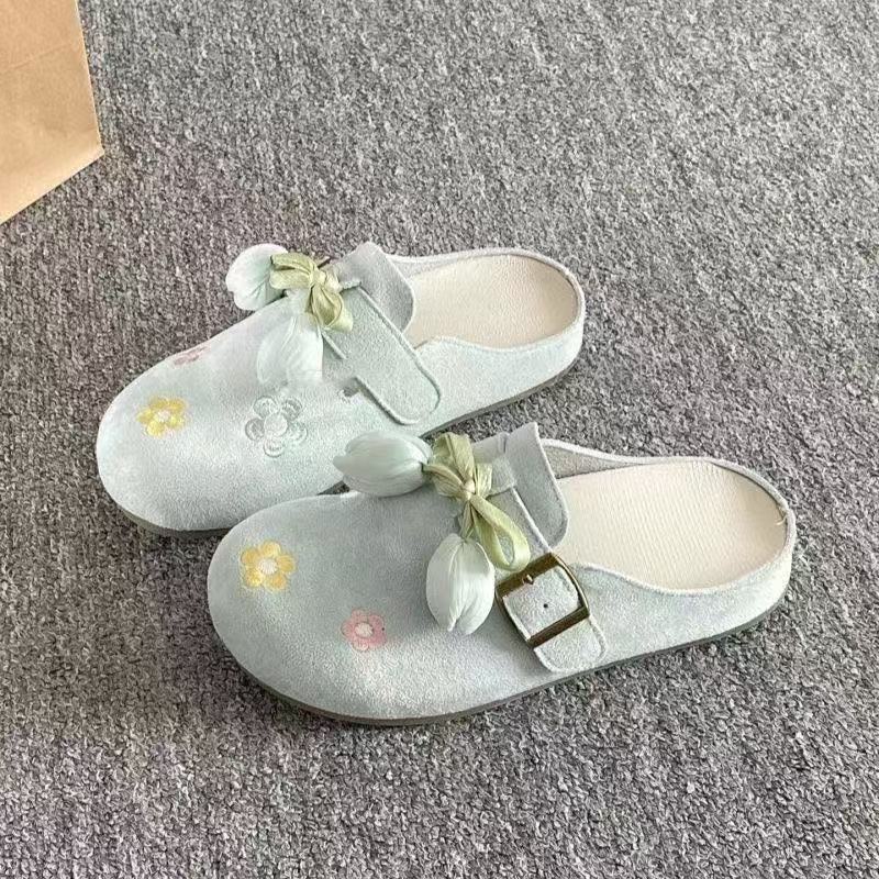 2026 New Arrival Women's Slip- - Embroidery Shoes avis et prix