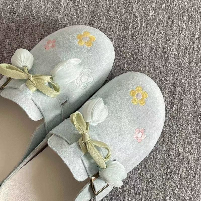 2026 New Arrival Women's Slip- - Embroidery Shoes avis et prix