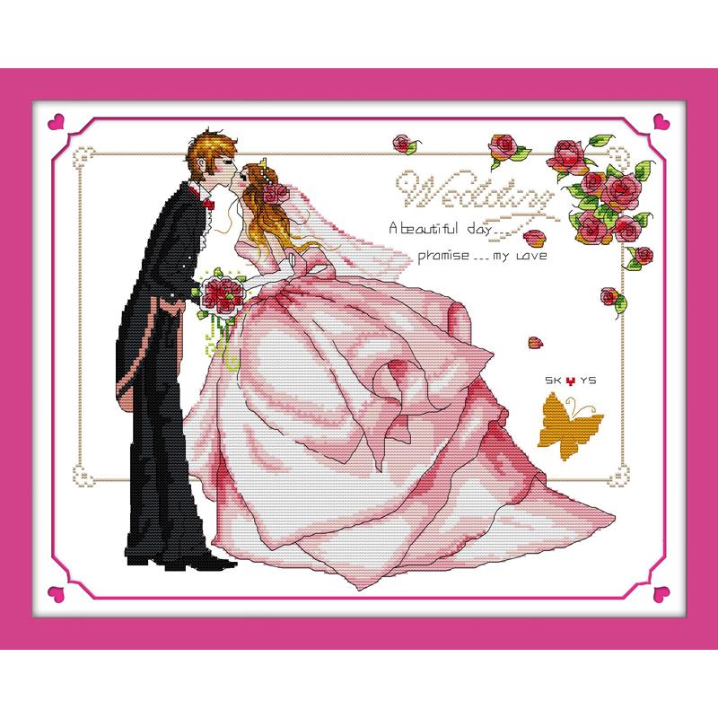 Wedding Series Counting Cross  - Embroidery Job avis et prix