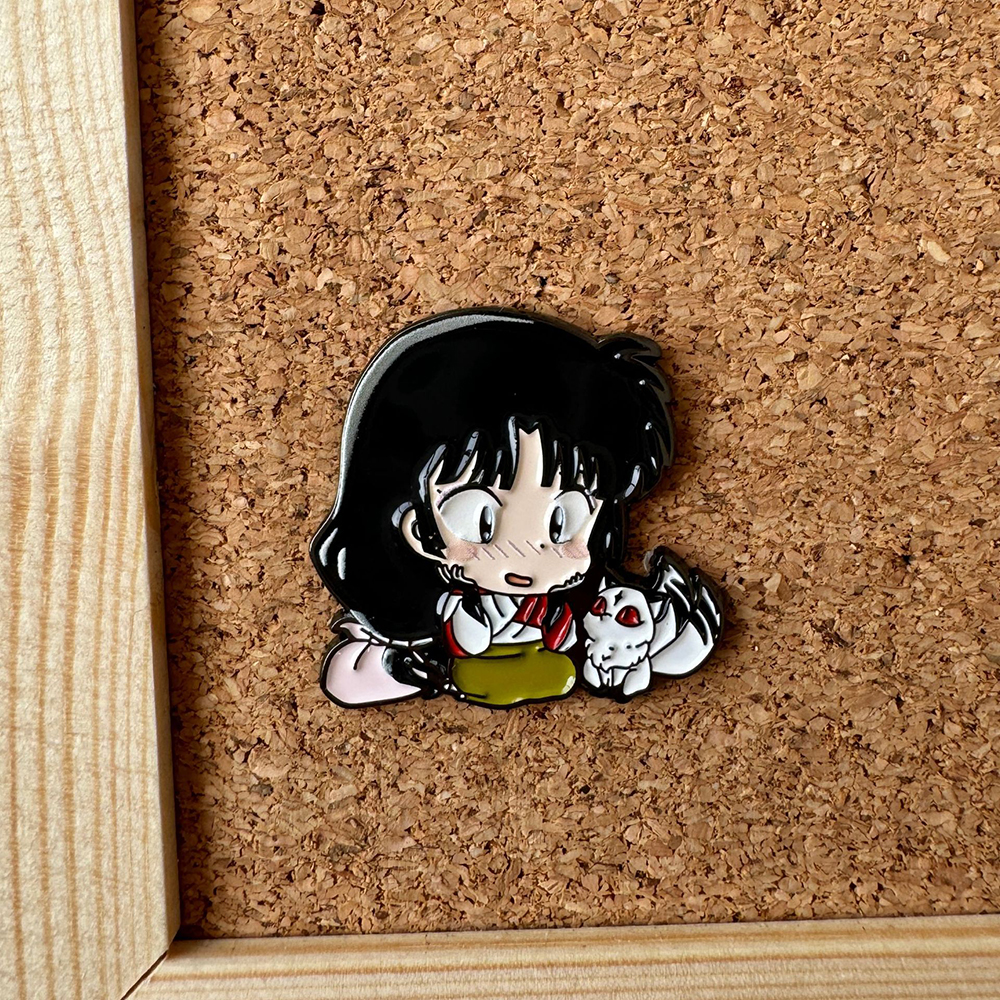 Cartoon Anime Character Enamel - Embroidery Illustration avis et prix