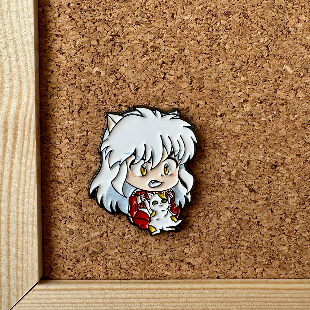 Cartoon Anime Character Enamel - Embroidery Illustration avis et prix