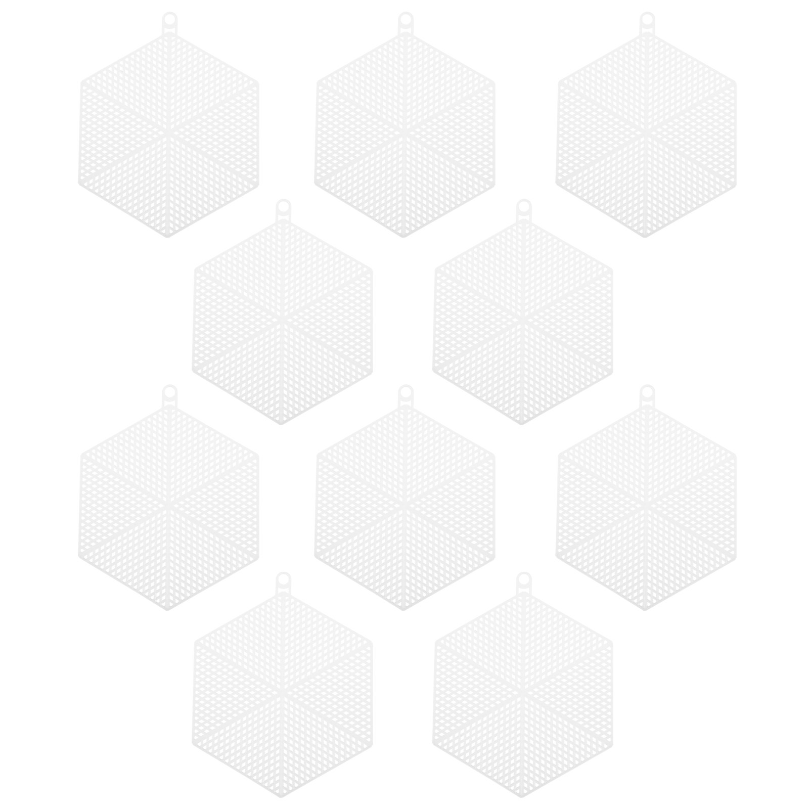 10Pcs Mesh Plastic Sheets Whit - Embroidery Yarns avis et prix