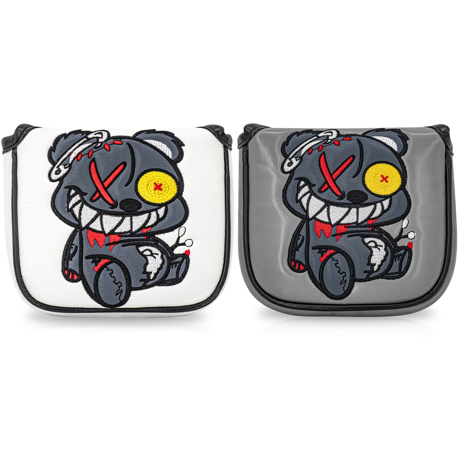 1pc Monocled Bear Design Golf  - Embroidery Design Free avis et prix
