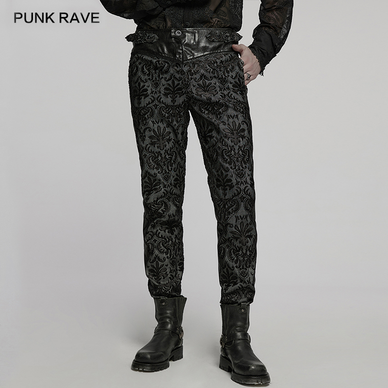 PUNK RAVE Men's Gothic Palace  - Embroidery Gothic avis et prix