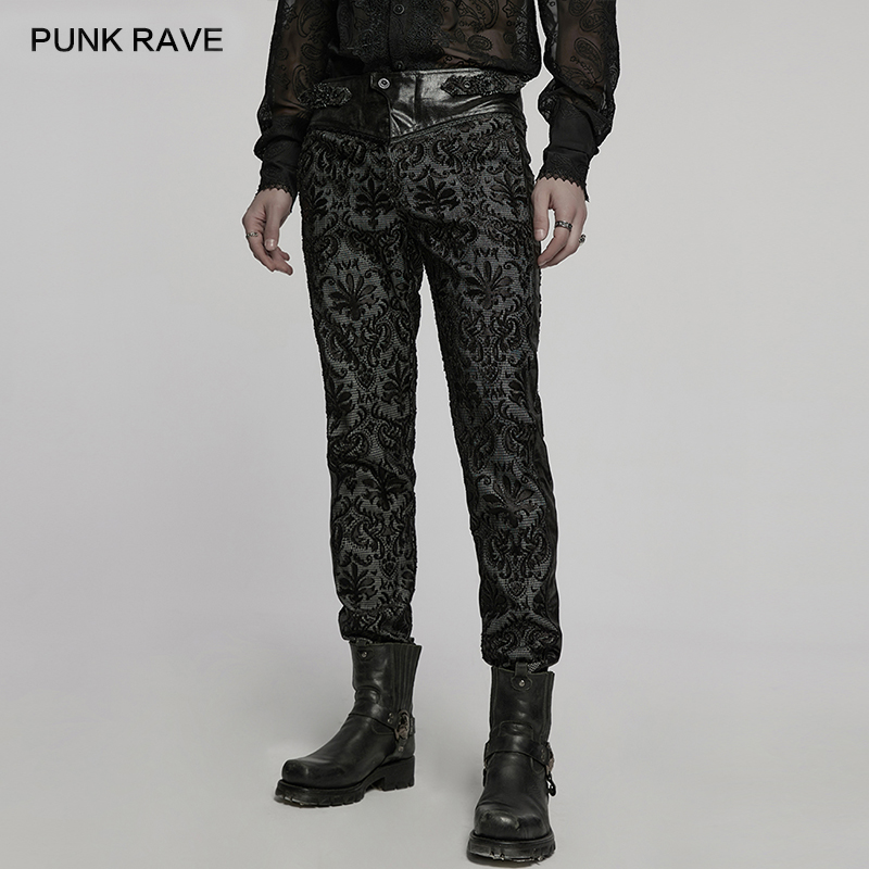 PUNK RAVE Men's Gothic Palace  - Embroidery Gothic avis et prix