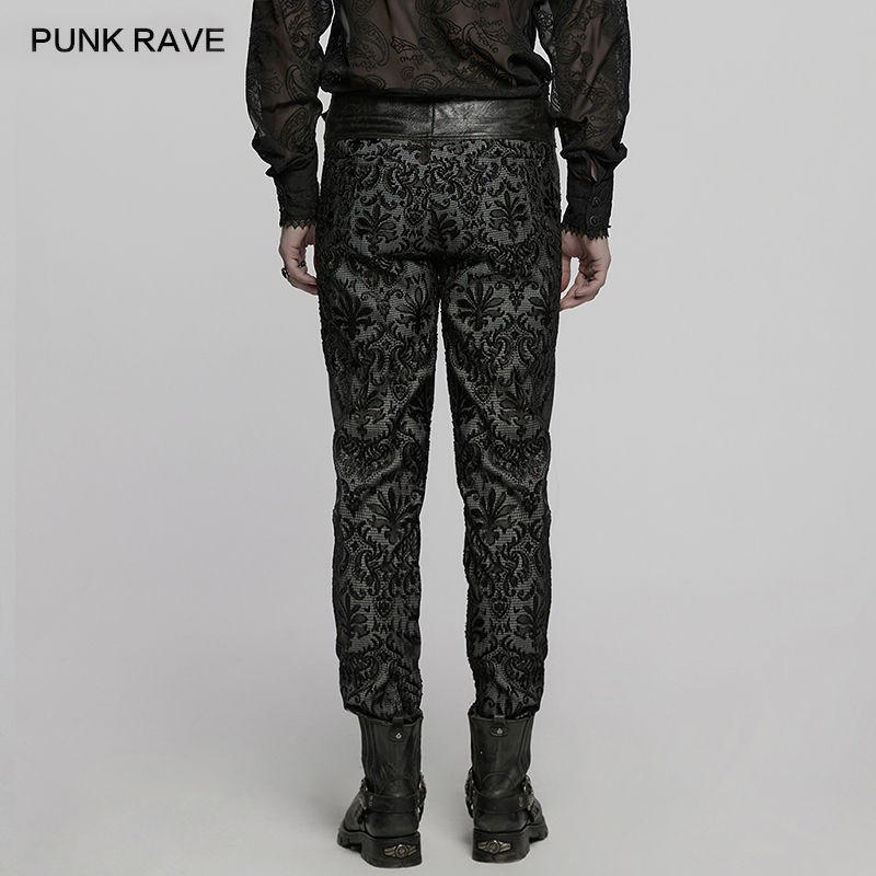 PUNK RAVE Men's Gothic Palace  - Embroidery Gothic avis et prix