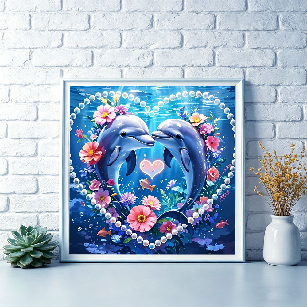 HUACAN Cross Stitch Sets Dolph - Embroidery Job avis et prix