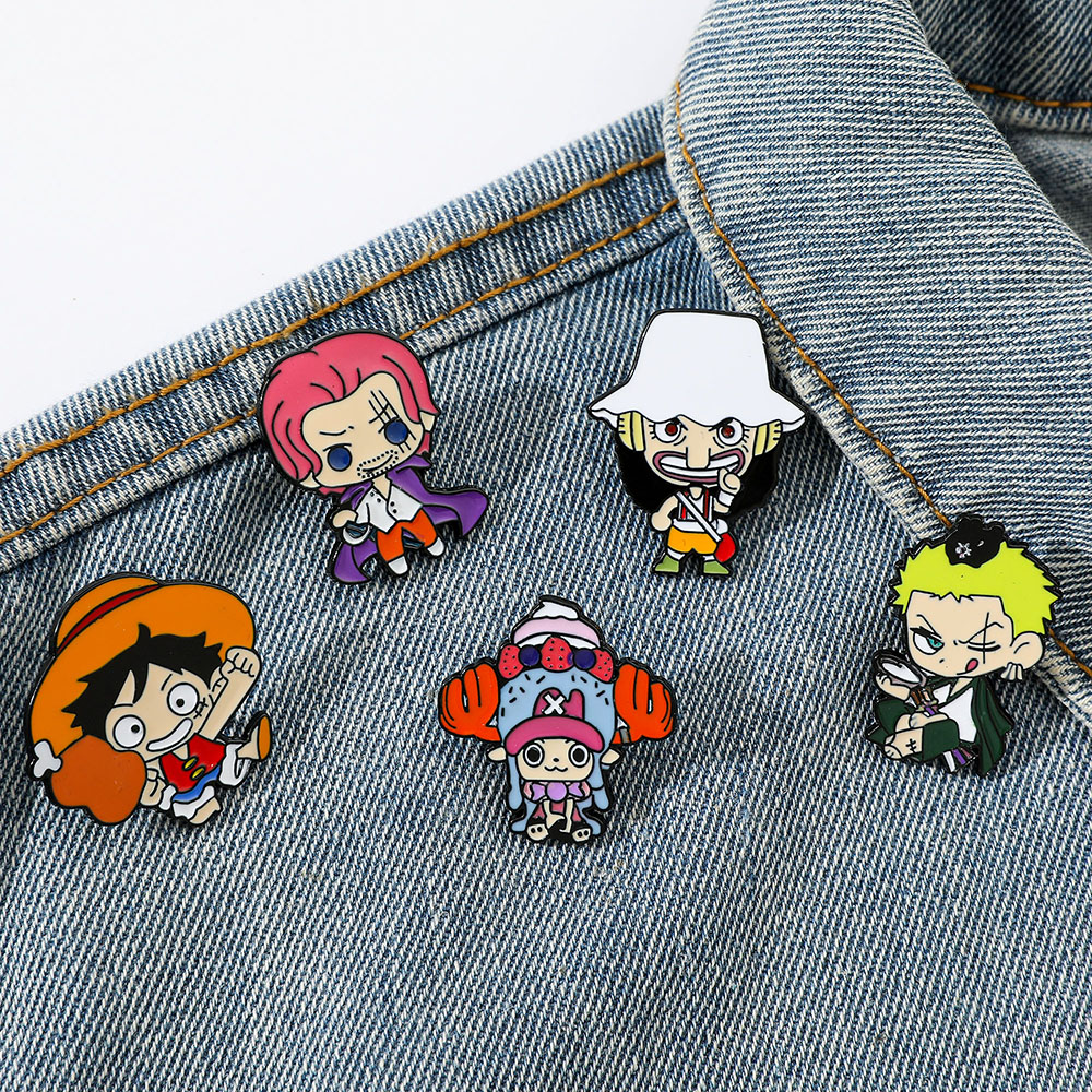 5 Pcs Creative anime Brooch Ha - Embroidery Textile avis et prix