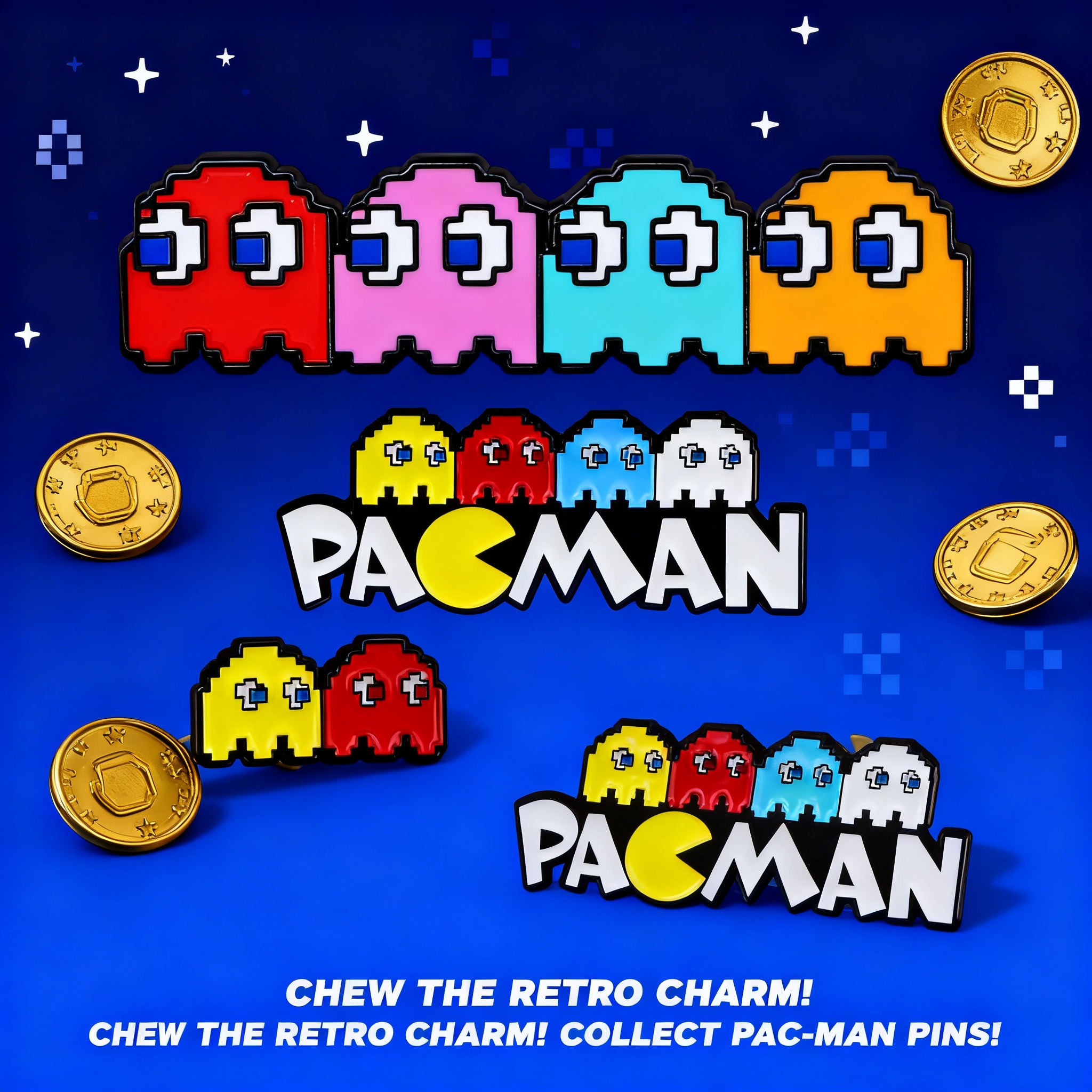 Pac-Man Game Brooch Pin Badge  - Embroidery Textile avis et prix