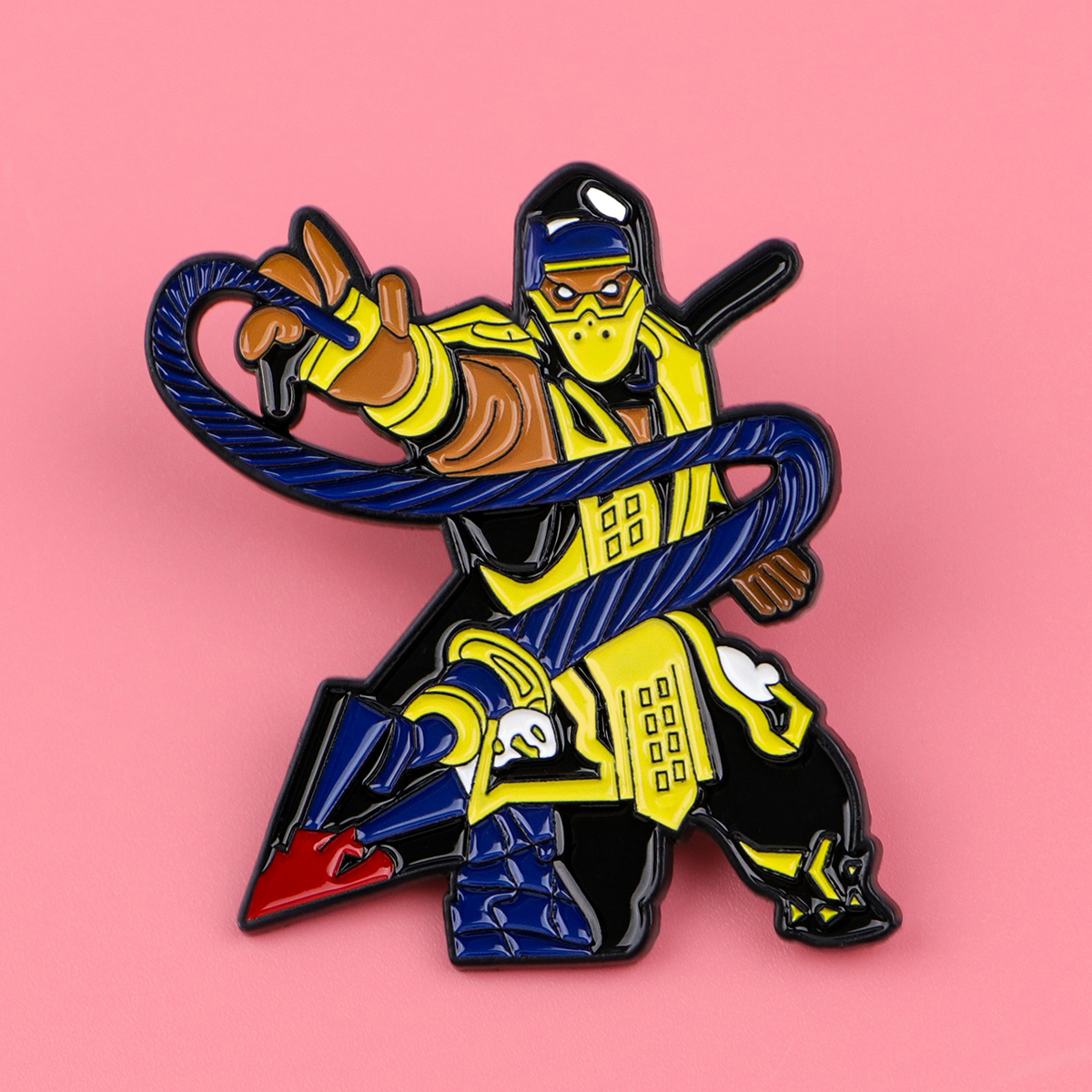 Street Games Enamel Pin Badges - Embroidery Illustration avis et prix