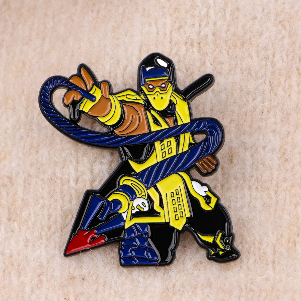 Street Games Enamel Pin Badges - Embroidery Illustration avis et prix