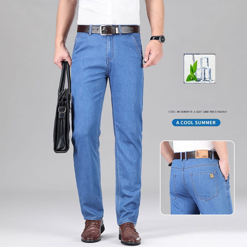New Lyocell Fabric Jeans Men S - Embroidery On Jeans avis et prix
