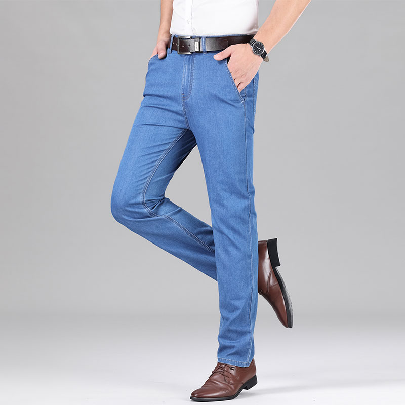 New Lyocell Fabric Jeans Men S - Embroidery On Jeans avis et prix