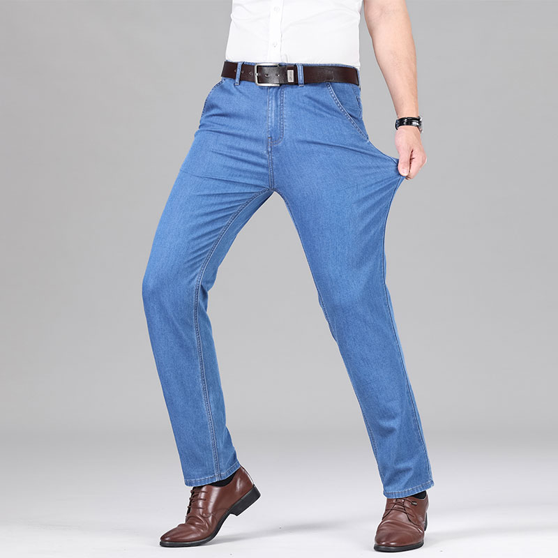 New Lyocell Fabric Jeans Men S - Embroidery On Jeans avis et prix