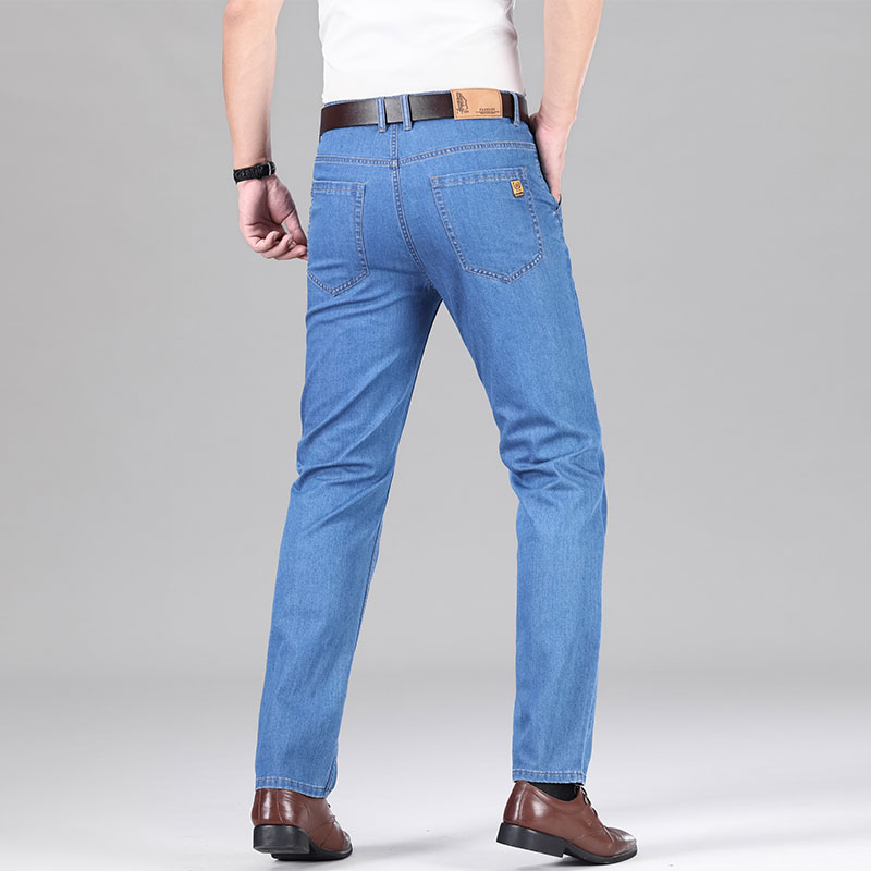 New Lyocell Fabric Jeans Men S - Embroidery On Jeans avis et prix