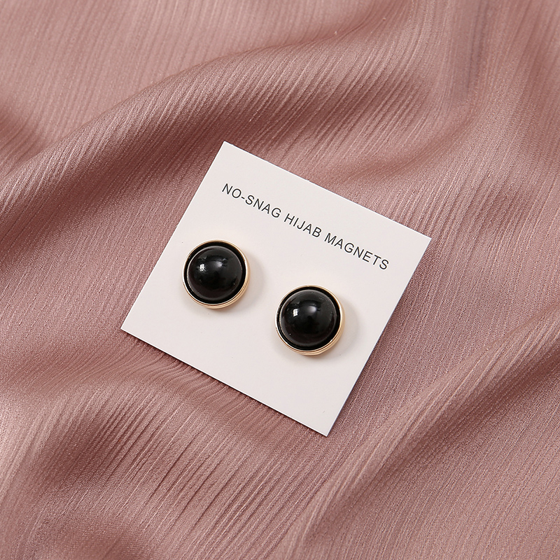 Newest 2pairs/Bag Pearl Magnet - Embroidery Hijab avis et prix